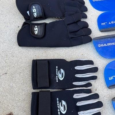 Wet Suits, Flippers and more