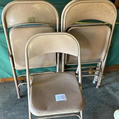 4 Samsonite Chairs