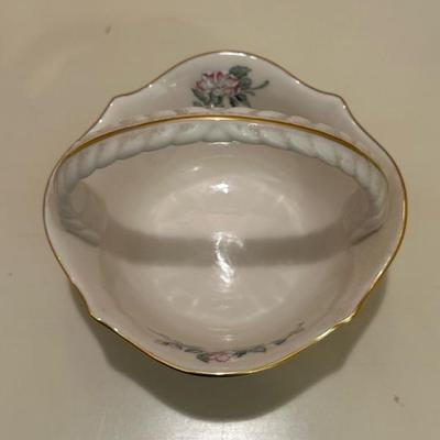 LENOX Heart Rose & “Serenade” Candy Nut Bowls