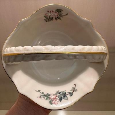 LENOX Heart Rose & “Serenade” Candy Nut Bowls