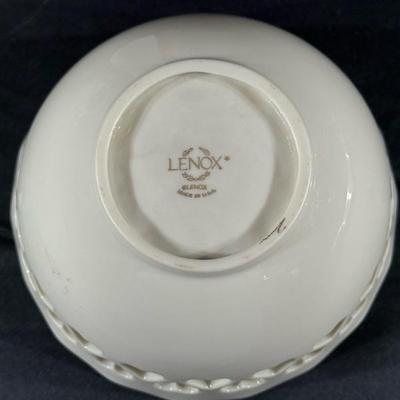 LENOX Heart Rose & “Serenade” Candy Nut Bowls