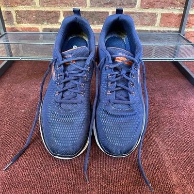 Lot of 5 Pairs of Men’s Skecher Shoes, Dark Blue