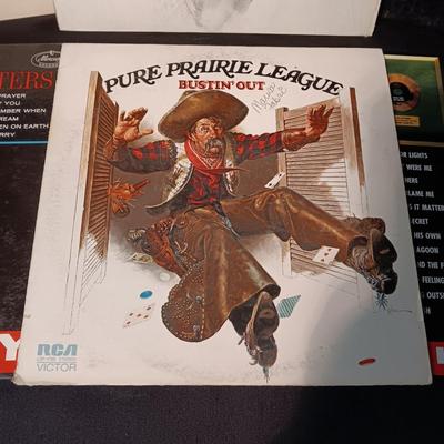 A VARIETY OF MUSIC ON VINYL RECORD ALBUMS