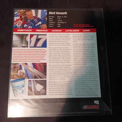 NASCAR RACECAR DRIVERS AUTOGRAPHS