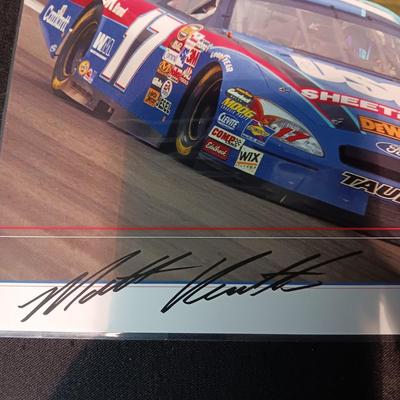 NASCAR RACECAR DRIVERS AUTOGRAPHS