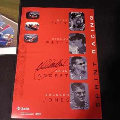 NASCAR RACECAR DRIVERS AUTOGRAPHS