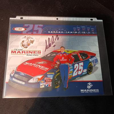 NASCAR RACECAR DRIVERS AUTOGRAPHS