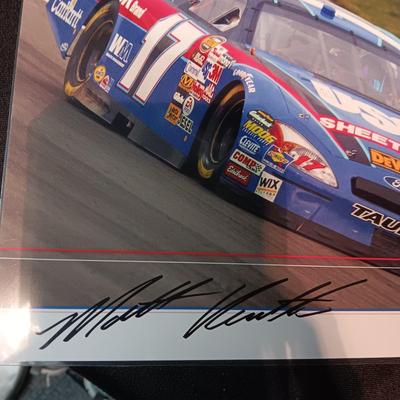 NASCAR RACECAR DRIVERS AUTOGRAPHS