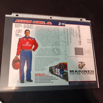 NASCAR RACECAR DRIVERS AUTOGRAPHS