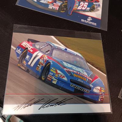 NASCAR RACECAR DRIVERS AUTOGRAPHS