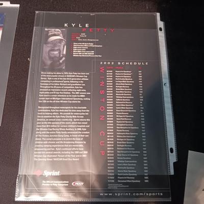 NASCAR RACECAR DRIVERS AUTOGRAPHS