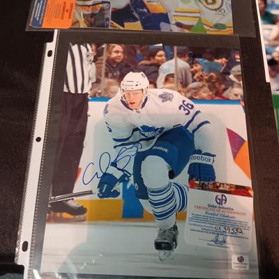 REGGIE LEMELIN, ANDY PHILLIPS & KARL GUNNARSSON AUTOGRAPHS