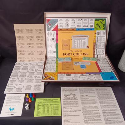 LIKE NEW "THE GAME OF FORT COLLINS"