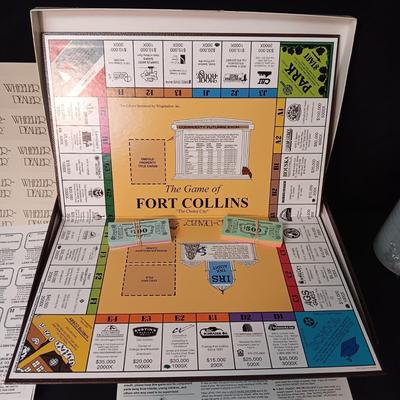LIKE NEW "THE GAME OF FORT COLLINS"