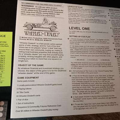 LIKE NEW "THE GAME OF FORT COLLINS"