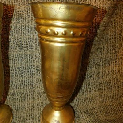 Set of 105 mm Artillery/Tank Cartridge Vases, 1968