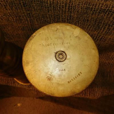 Set of 105 mm Artillery/Tank Cartridge Vases, 1968