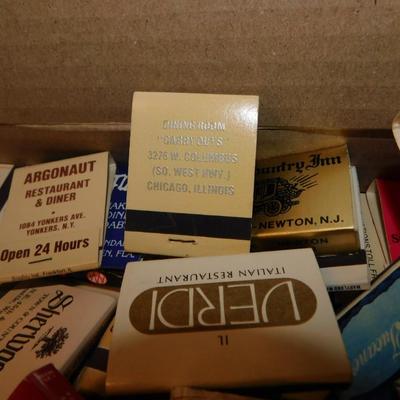 8 ½ Pounds of Vintage Matches From All Over