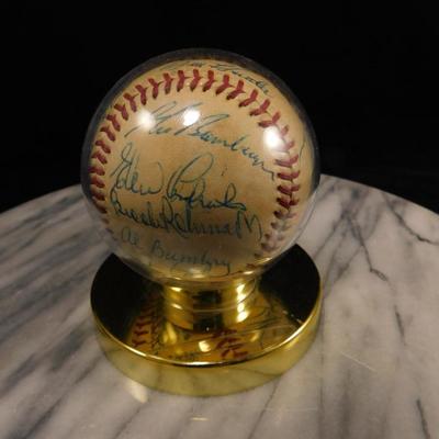 1973 Baltimore Orioles Autographed Baseball
