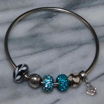 PANDORA 925 Sterling Bracelet w/ Charms 21.4g