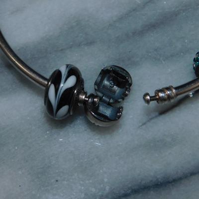 PANDORA 925 Sterling Bracelet w/ Charms 21.4g