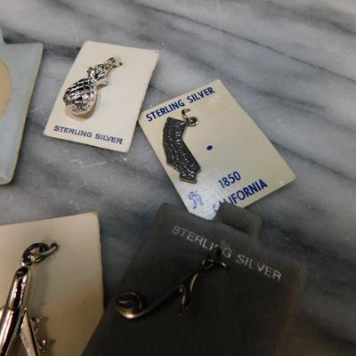 Assorted Sterling Charms