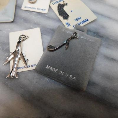 Assorted Sterling Charms