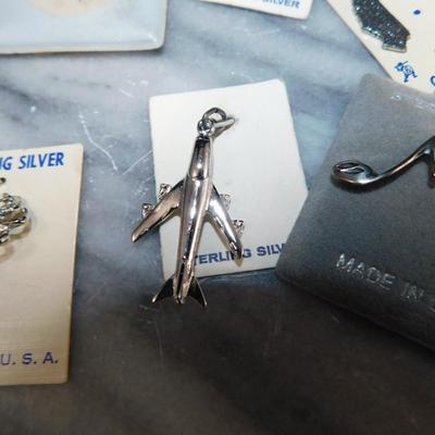 Assorted Sterling Charms