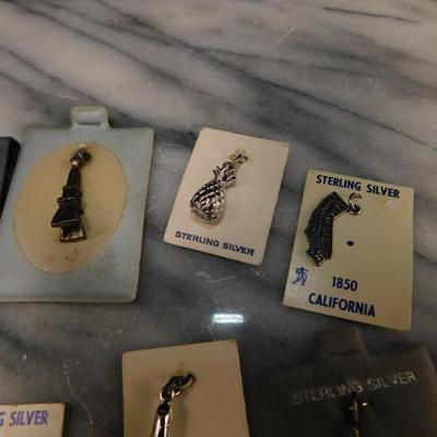 Assorted Sterling Charms