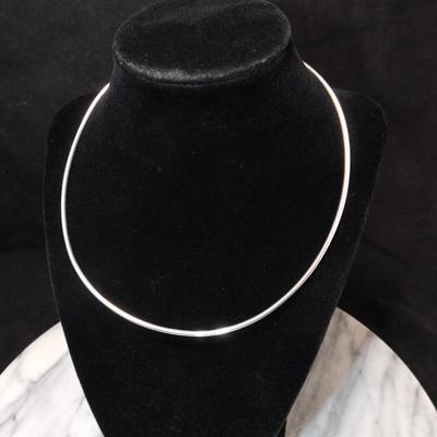 Slim 925 Sterling Omega Chain 18”, 10.0g