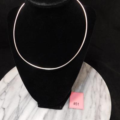 Slim 925 Sterling Omega Chain 18”, 10.0g