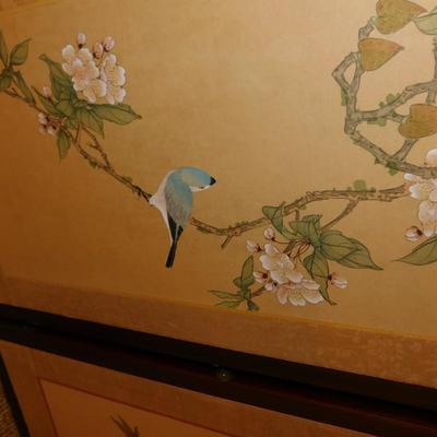 Vintage Set of Japanese Wall Panels 36”x13.5”