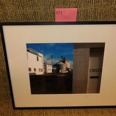 Original Photograph ‘Big ‘L’ Tire’ by Jeff James 20.25”x16.25”