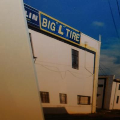 Original Photograph ‘Big ‘L’ Tire’ by Jeff James 20.25”x16.25”