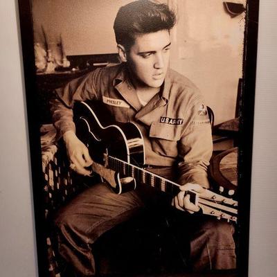 Sale Photo Thumbnail #677: Vintage Elvis Poster