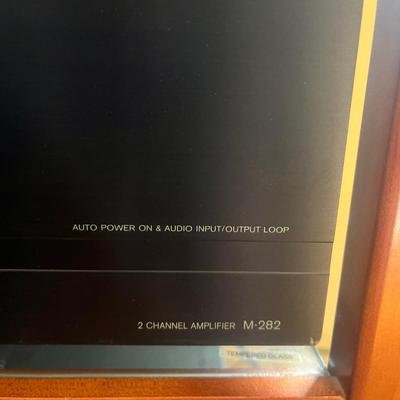 Four Onkyo Two Channel Amplifiers (O-MG)