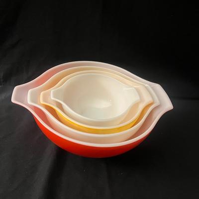 Blue Tulip & Friendship Pattern Pyrex (LR-MG)