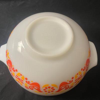 Blue Tulip & Friendship Pattern Pyrex (LR-MG)