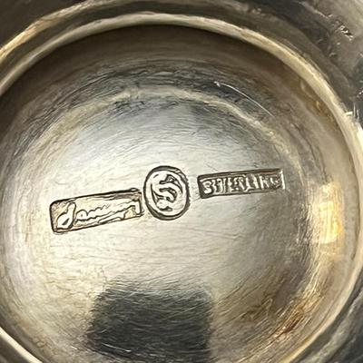 Sterling Silver Cream & Sugar Set w/ Castleton & Wm. Rogers Silverplate Items (LR-MG)