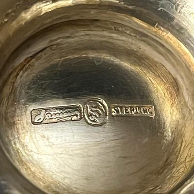 Sterling Silver Cream & Sugar Set w/ Castleton & Wm. Rogers Silverplate Items (LR-MG)