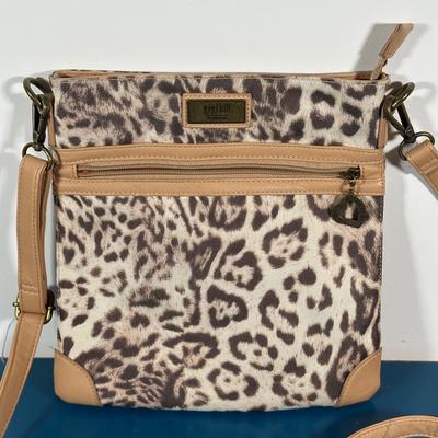 LOT 254: Animal Print Purse, Hand Bags & More - Betseyville, Gigi Hill & More