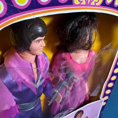 LOT 255: Vintage Mattel Donnie & Marie Osmond Dolls in Package