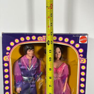 LOT 255: Vintage Mattel Donnie & Marie Osmond Dolls in Package