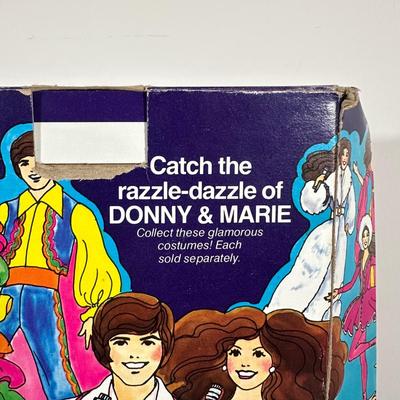 LOT 255: Vintage Mattel Donnie & Marie Osmond Dolls in Package