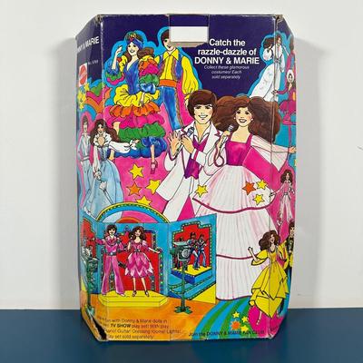 LOT 255: Vintage Mattel Donnie & Marie Osmond Dolls in Package