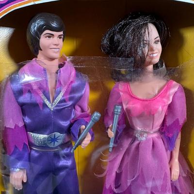 LOT 255: Vintage Mattel Donnie & Marie Osmond Dolls in Package
