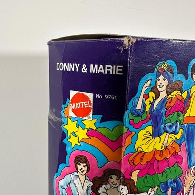 LOT 255: Vintage Mattel Donnie & Marie Osmond Dolls in Package
