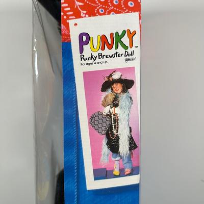 LOT 256: Vintage Punky Brewster Doll in Package