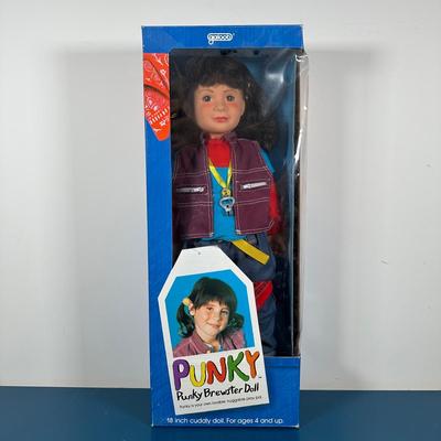 LOT 256: Vintage Punky Brewster Doll in Package