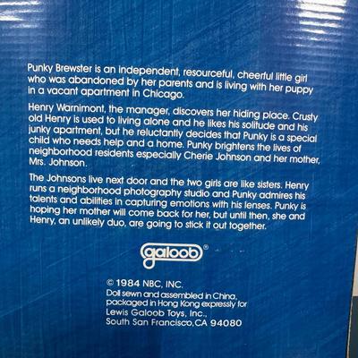 LOT 256: Vintage Punky Brewster Doll in Package